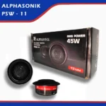 تیوتر آلفاسونیک مدل PSW-11 | صدای شفاف و قدرتمند با سیستم شاپ
